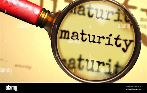 A Symbol Of Maturity Hi Res Stock Photography And Images Alamy