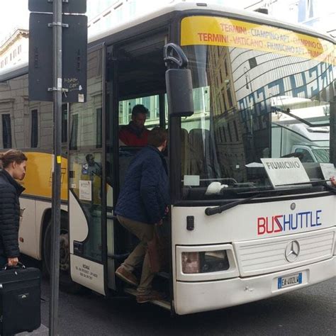 Fiumicino Airport Shuttle Bus To From Rome Colosseum Rome Tickets