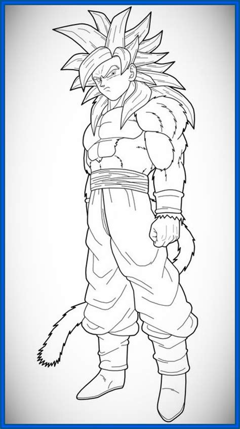 Super Imagenes De Goku Y Vegeta Ssj4 Para Dibujar Y Colorear Images