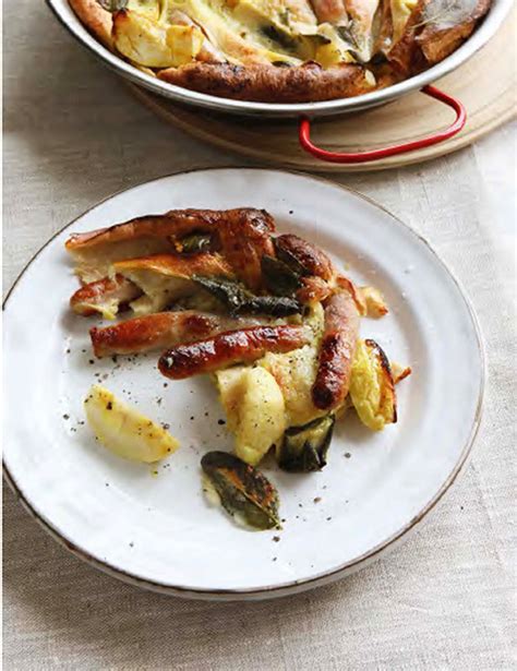 hugh fearnley whittingstall s toad in the hole with apples hugh fearnley whittingstall recipes