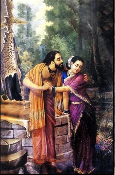 Arjuna And Subhadra 1890 Raja Ravi Varma