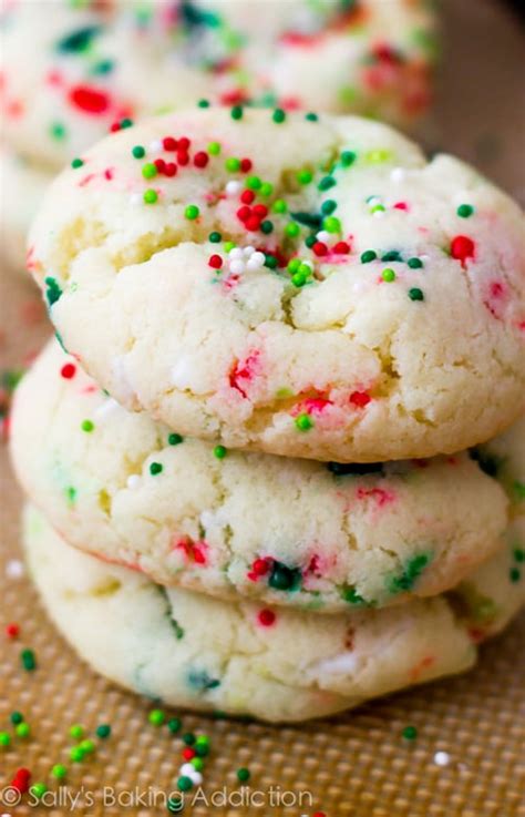 We decorated the cookies with white, red and green coarse sanding sugar, sometimes called pearlized sugar, but you can feel free to swap in plain. 25 Best Christmas Cookie Exchange Recipes - Pretty My Party