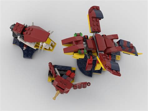 Lego creator 31102 bug warrior alternative build. Lego® Custom Instructions 31102 Carnivorous plant and ...