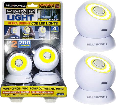Bell And Howell Bionic Light Motion Sensing Portable Security Lights