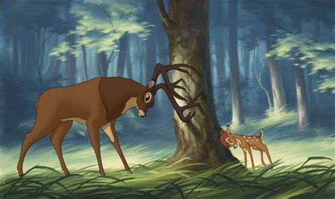 Bambi And His Father Bambi Disney Bambi Art Disney And Dreamworks