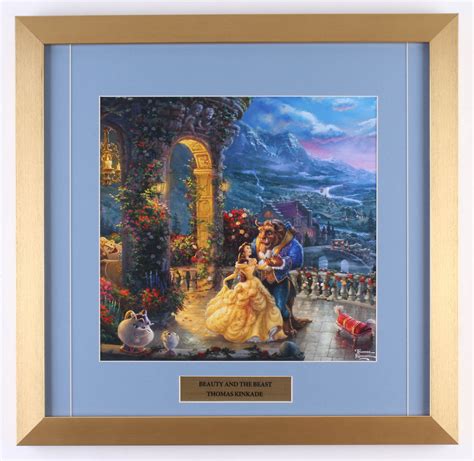 Thomas Kinkade Walt Disneys Beauty And The Beast 175x18 Custom