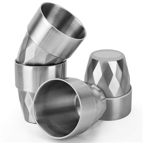 Buy Stainless Steel Cup Beasea 12 Oz Stackable Stainless Steel