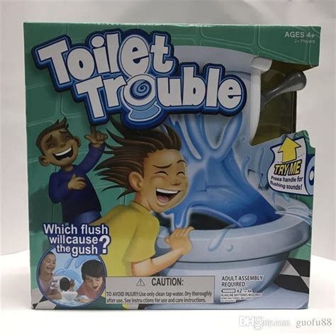 Hot Sale Kids Toy Toilet Trouble Game Washroom Tricky Toys Funny Game