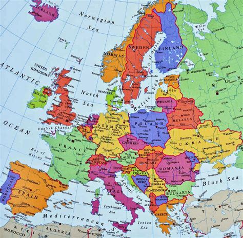 Europe Countries Map Map Of European Countries In 2023 By Gdp Per
