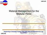 Photos of Materiel Management