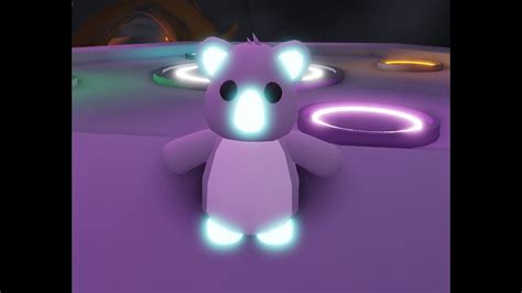Roblox Adopt Me Neon Series Neon Koala Youtube