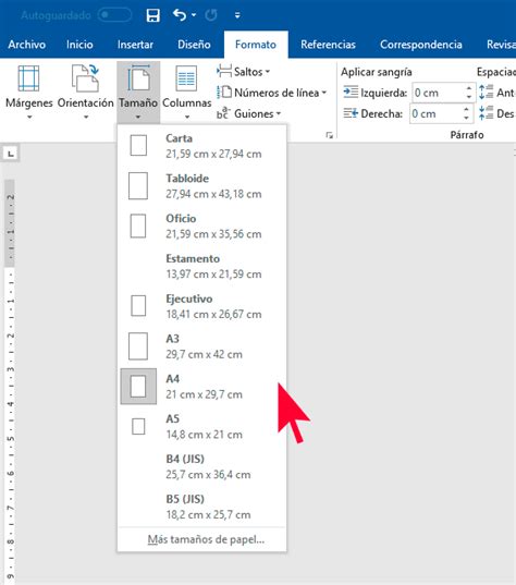 Como Cambiar El Tamaño De La Hoja En Word 2019 Y Word 2016 Solvetic