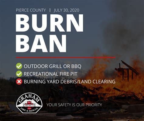 Burn Ban Graham Fire And Rescue