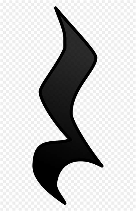 Music rests only affect the staff in which they occur; Music Notes Clipart One - Rest Music - Png Download (#801951) - PinClipart