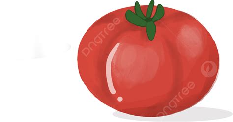 Dibujado A Mano Dibujos Animados Tomates Rojos Tomate Png Pintado A