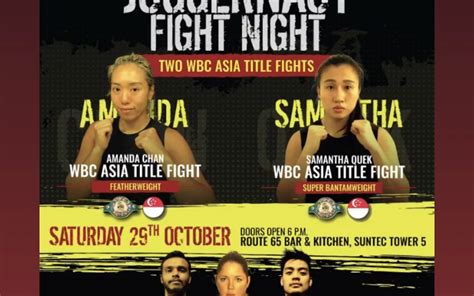 Boxing Fights Back In Sunny Singapore Wbc Asia