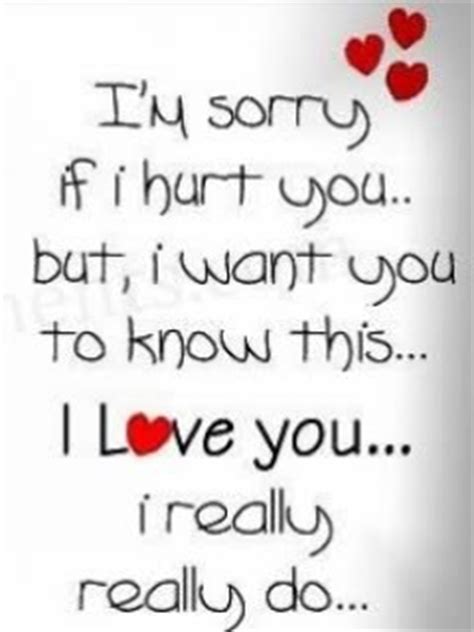 I really am sorry means i am sorry with a greater sincerity than if i said, 'i am sorry'. Im Sorry I Hurt You Quotes For Her. QuotesGram