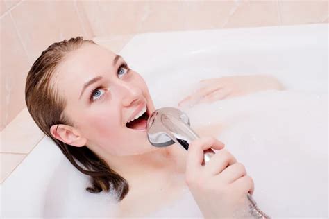 ᐈ Someone Singing Stock Pictures Royalty Free Singing Shower Images