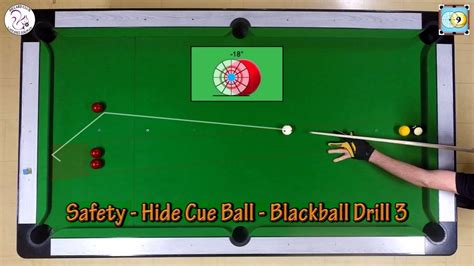 Safety Hide Cue Ball Drill 3 Exercise 26 Pool And Billiard