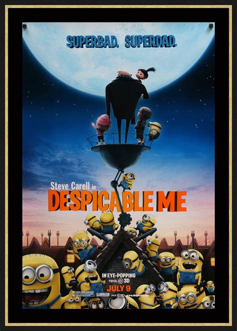 Despicable Me 2010 Original Movie Poster Art Of The Movies