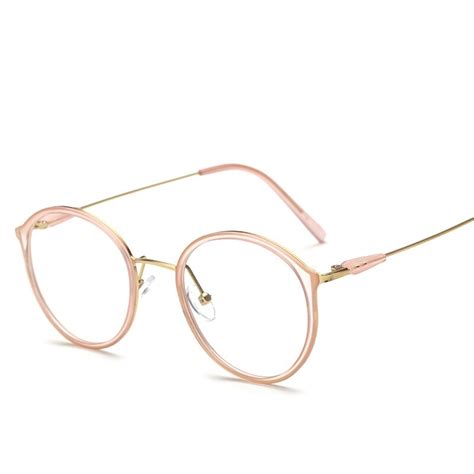 Solo Tu Fashion Trend Tr90 Metal Round Eyewear Frame Light Cosy Men Women Optical Eyeglasses