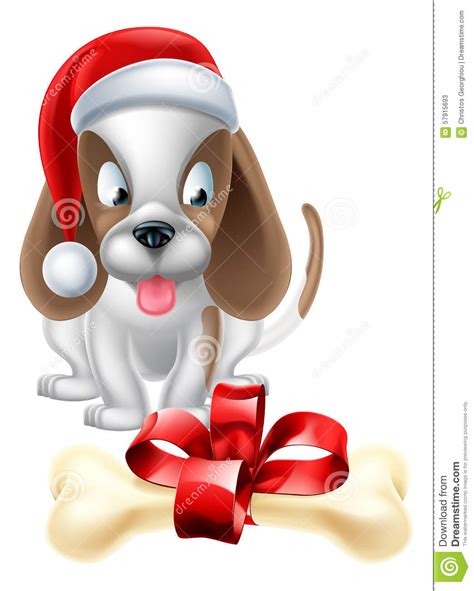 See more and license this christmas holiday dog clip art. Christmas Cartoon Dog stock vector. Illustration of funny - 57915693