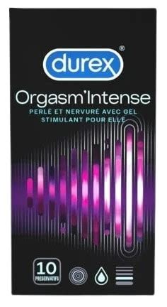 Préservatifs Durex Orgasm Intense IllicoPharma