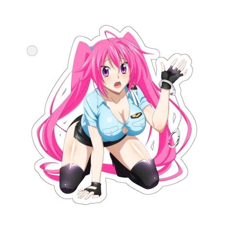 Irina Shidou High School Dxd Anime Waifu Kiss Cut Stickers Etsy