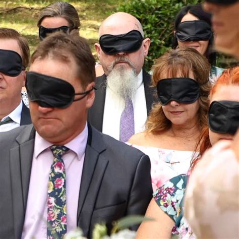 Why This Blind Bride Had Her Guests Wear Blindfolds During Her Wedding Ceremony Good Morning
