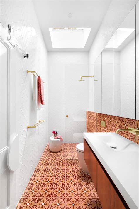Orange Bathroom Tile Ideas Everything Bathroom