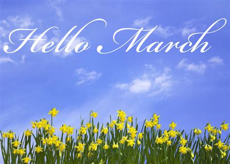Hello, March | On the Menu @ Tangie's Kitchen