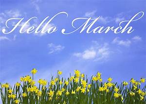 Hello March! - Complementary Therapies by Valerie Woodmore