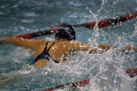 Sayville Bayport Bluepoint Girls Swim Team Loses To Connetquot