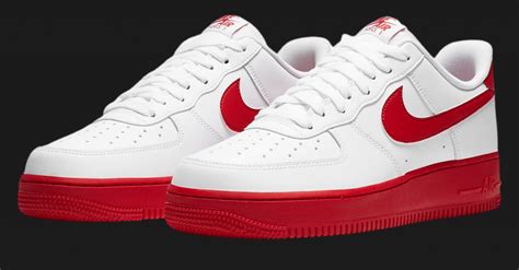Nike Air Force 1 Low University Red Available Now Dailysole