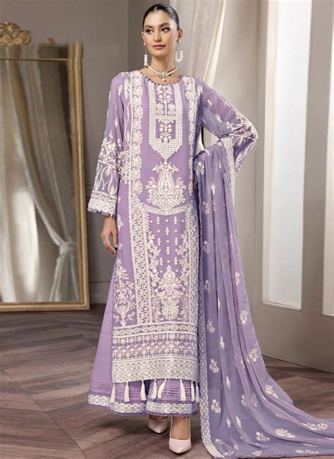 Buy Palazzo Style Pakistani Salwar Kameez For Ceremonial Online