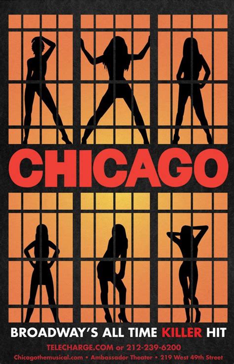 Chicago Broadway Musical Theatre Posters Broadway Posters