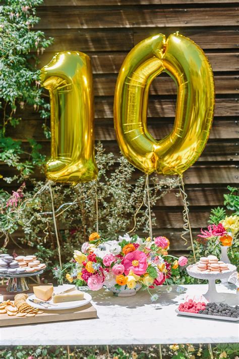 Celebrating 10 Years In Business With A Flower Filled Bash