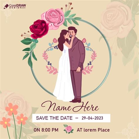 Download Wedding Invitation Vector Design Download For Free With Cdr