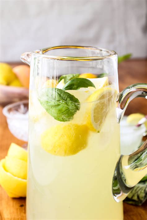 Basil Lemonade The Food Charlatan