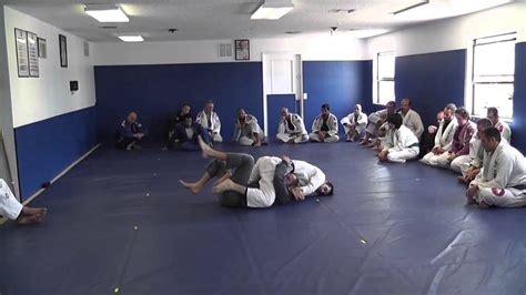 Loop Choke From Sitting Butterfly Guard Bjj Seminar At Gracie Barra