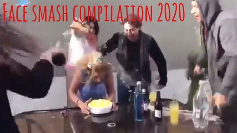 cake face smashing compilation 2020 youtube
