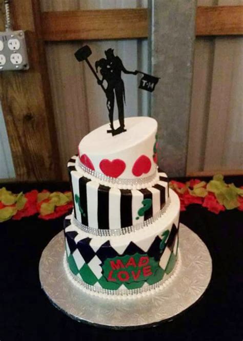 Personalized Wedding Cake Topper Joker And Harley Quinn Etsy