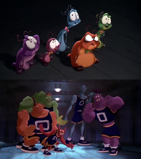 Michael jordan agrees to help the looney toons play a basketball game vs. Nerdlucks and Monstars (Space Jam) by dlee1293847 on ...