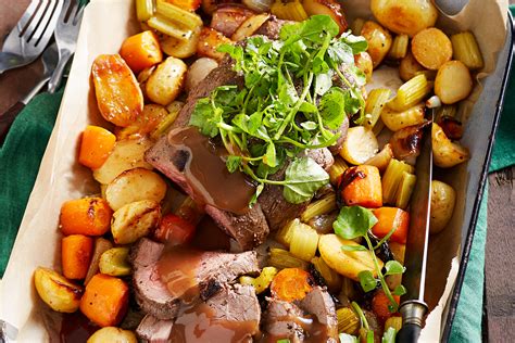 Beef Roast With Glazed Vegetables Recipe Recipe Better Homes And Gardens