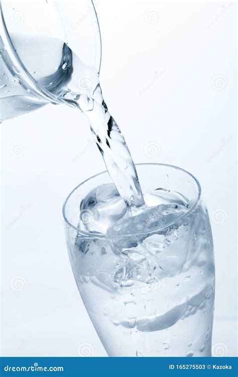 Cold Water Image Refreshing Water Stock Image Image Of Lime Blue