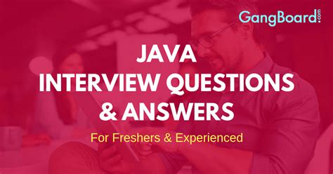 Java Interview Questions 2021 Updated For Freshers Besant Technologies