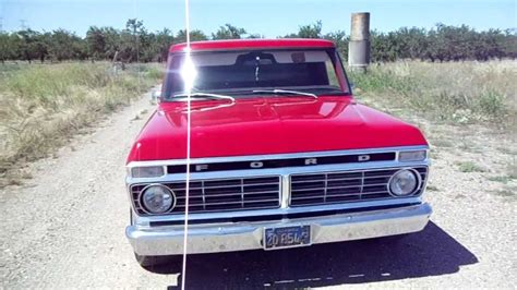 1973 Ford F100 Youtube