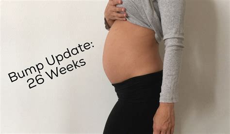 Pregnancy 26 Weeks Bump Update Diary Of A Fit Mommy