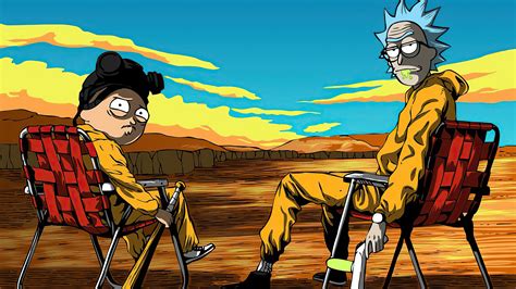 Rick And Morty X Breaking Bad Wallpaper Hd Tv Series 4k Wallpapers