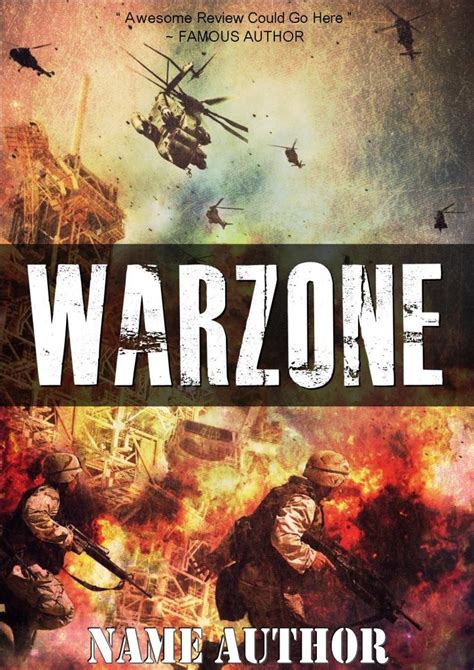 Warzone The Book Cover Designer